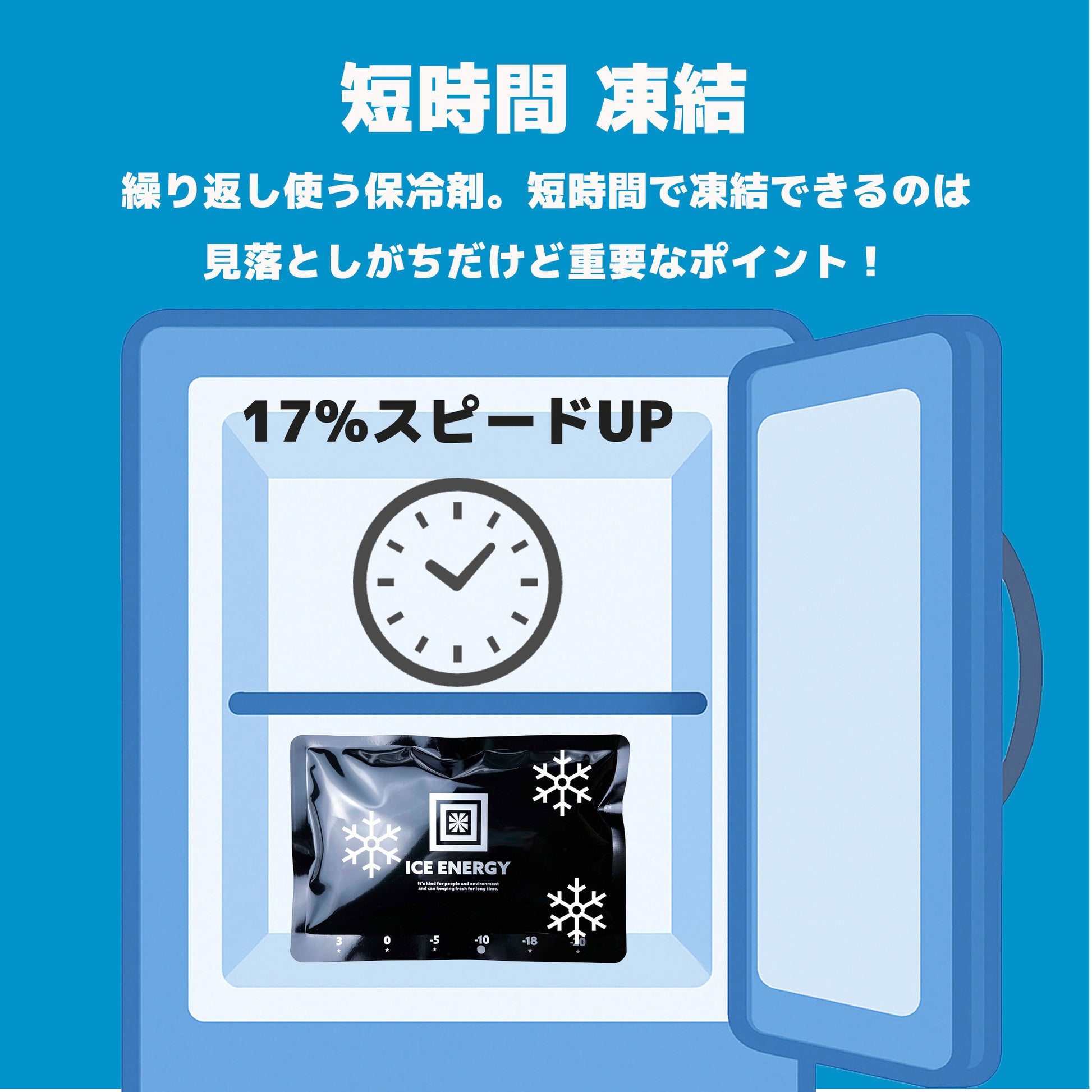 保冷剤を再開発！ アイスエナジー 500 ｜-10℃ ｜熱交換して周りを冷やす｜複数購入割引あり - OTONA-MONO