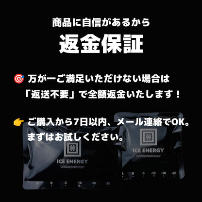 【返金保証付き】アイスエナジー 300 ｜ -10℃ 保冷剤 日本製｜複数購入割引｜送料無料
